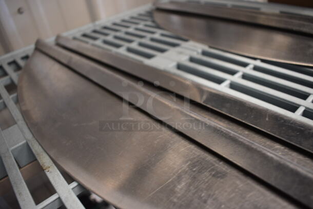 2 Stainless Steel Rocking Dough Cutters. 20.5x1x4. 2 Times Your Bid! - Image 3 of 3