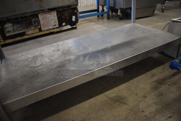 Stainless Steel Commercial Right Side Dishwasher Table w/ Attached Hatco Model C-15 Commercial Water Booster and Undershelf. 208 Volts, 3 Phase. Goes GREAT w/ Items 5 and 6! 60x30x44.5 - Image 8 of 8