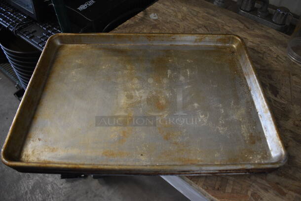 10 Metal Half Size Baking Pans. 13x18x1. 10 Times Your Bid!