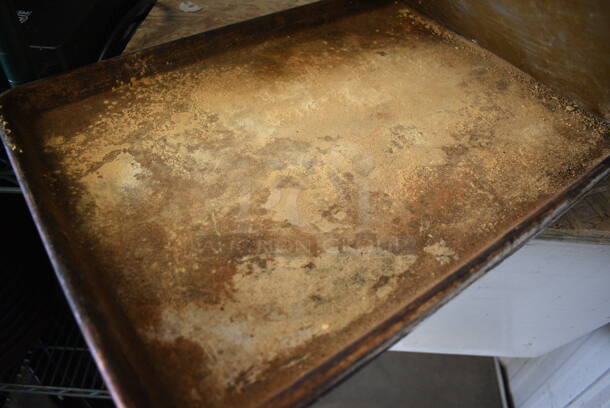10 Metal Half Size Baking Pans. 13x18x1. 10 Times Your Bid! - Image 3 of 5
