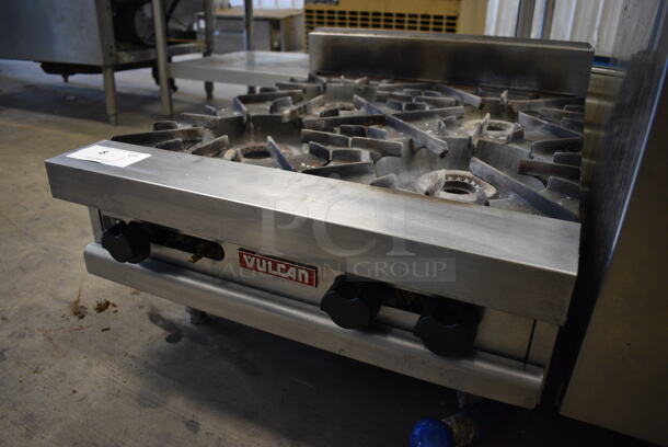 GREAT! Vulcan Stainless Steel Commercial Countertop Natural Gas Powered 4 Burner Range. 24x30x16 - Image 4 of 8