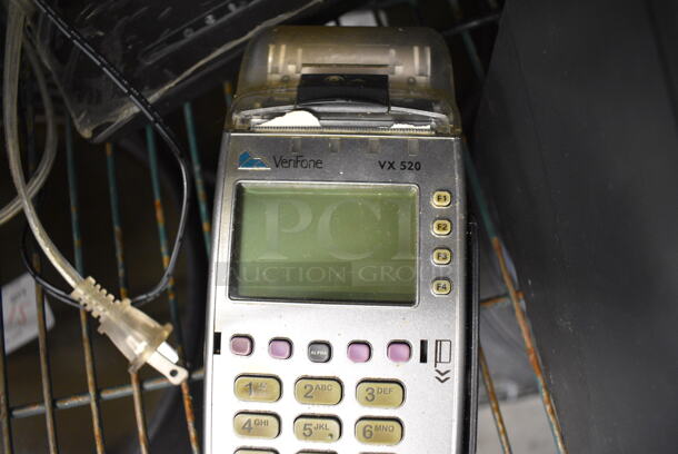 ALL ONE MONEY! Lot of Elo 15" POS Monitor, Epson Receipt Printer, Verifone VX520 Credit Card Reader, Tripp Lite Uninterruptible Power Supply, Keyboard and Router! - Image 6 of 6