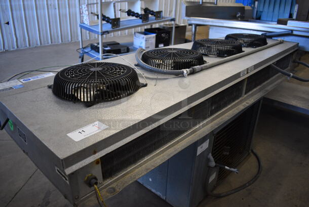 Russell Model CTE46-90D Metal Commercial Extra Low Profile Ceiling Mount Unit Cooler. 230 Volts, 1 Phase. 82x26x8 - Image 3 of 5