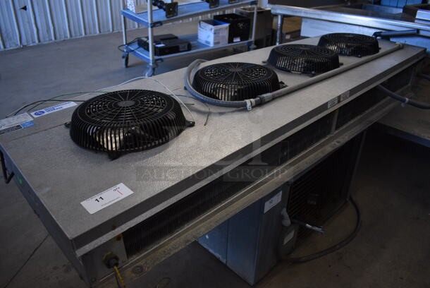 Russell Model CTE46-90D Metal Commercial Extra Low Profile Ceiling Mount Unit Cooler. 230 Volts, 1 Phase. 82x26x8 - Image 4 of 5