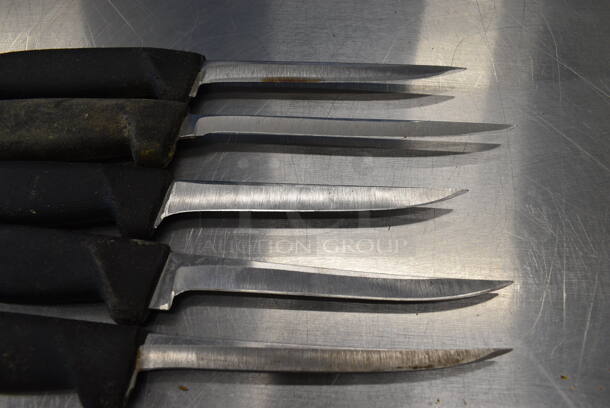 5 SHARPENED Stainless Steel Boning Knives. Includes 11". 5 Times Your Bid! - Image 3 of 4