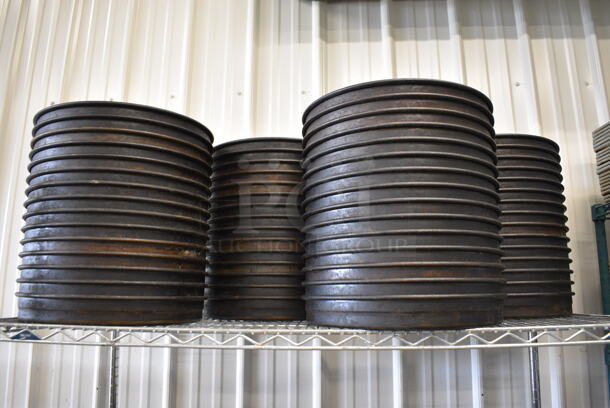 15 Metal Round Baking Pans. 15x15x2. 15 Times Your Bid! - Image 6 of 6