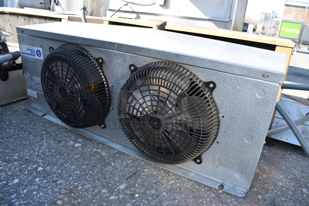 Russell Model AE26-60B-D Metal Commercial Condenser for Walk In. 230 Volts, 1 Phase. 42x14x16
