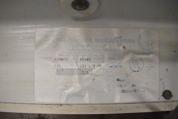 Mars Air Doors Model 42CH-O Metal Commercial Air Curtain. 120 Volts, 1 Phase. 42x16x14 - Image 5 of 7