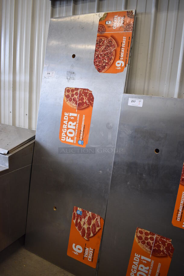 Metal Counter w/ Cash Drawer Attached to Underside. 84x30x5 - Image 2 of 4
