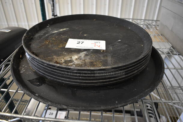7 Various Serving Trays. 14x14x1, 16x16x1. 7 Times Your Bid! - Image 1 of 3