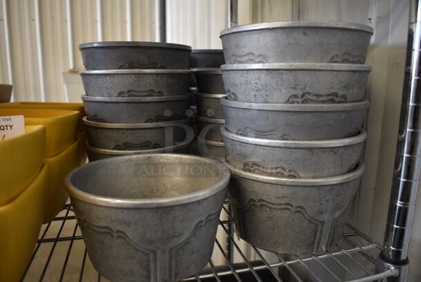 10 Metal Bowls. 7x7x4. 10 Times Your Bid! - Image 3 of 4