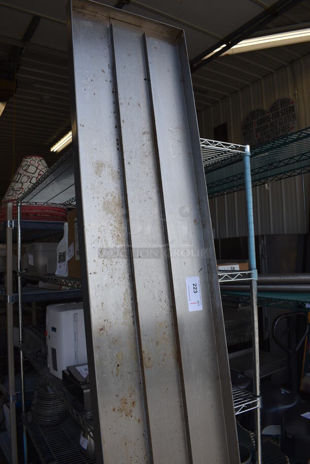 Metal Shelf. 96x16x2 - Image 3 of 4