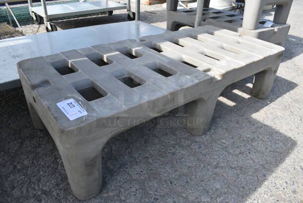 Gray Poly Dunnage Rack. 48x22x12