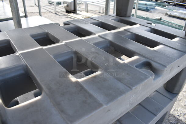 Gray Poly Dunnage Rack. 36x22x12 - Image 2 of 3