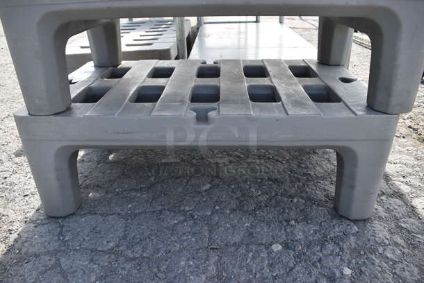 Gray Poly Dunnage Rack. 36x22x12 - Image 3 of 3