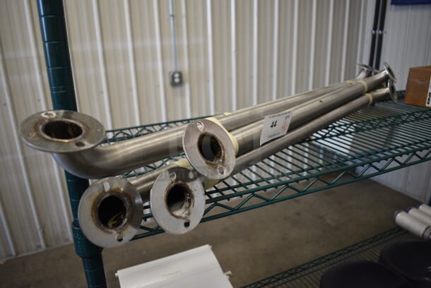 4 Stainless Steel Wall Mount Grab Bars. 39", 45". 4 Times Your Bid! - Image 1 of 3