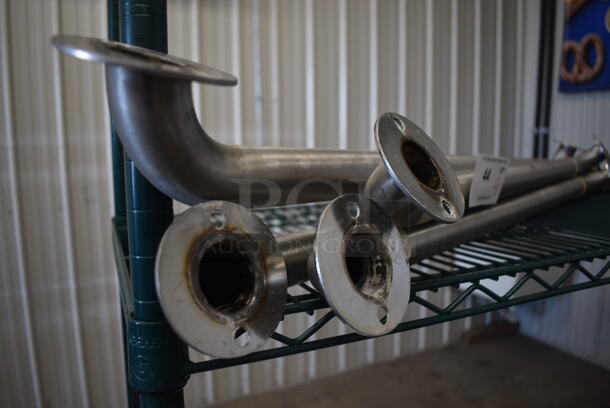 4 Stainless Steel Wall Mount Grab Bars. 39", 45". 4 Times Your Bid! - Image 3 of 3