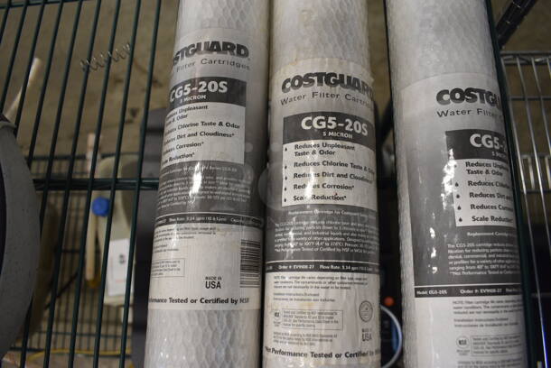 3 Costguard Model CG5-20S Filtration Cartridges. 3x3x20. 3 Times Your Bid! - Image 3 of 4