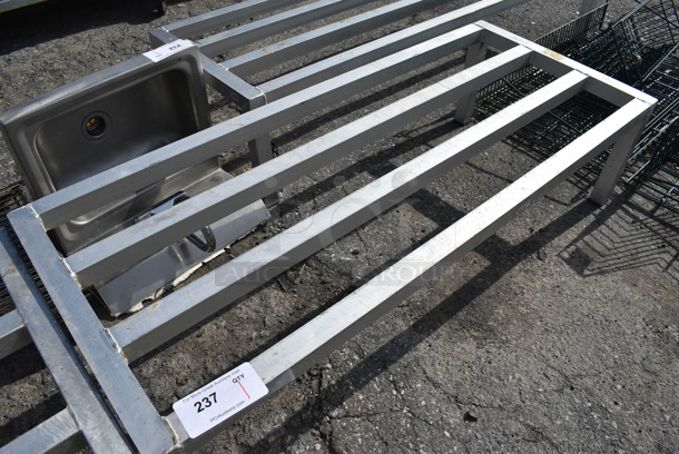 Metal Commercial Dunnage Rack. 48x20x12 - Image 2 of 3