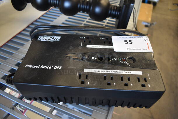 Tripp Lite Internet Office UPS Uninterruptible Power Supply. 6x11x3 - Image 1 of 3