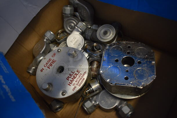 ALL ONE MONEY! Lot of Various Metal Pieces To Fire Suppression System! - Image 2 of 3