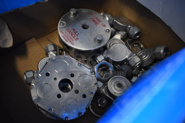 ALL ONE MONEY! Lot of Various Metal Pieces To Fire Suppression System! - Image 3 of 3