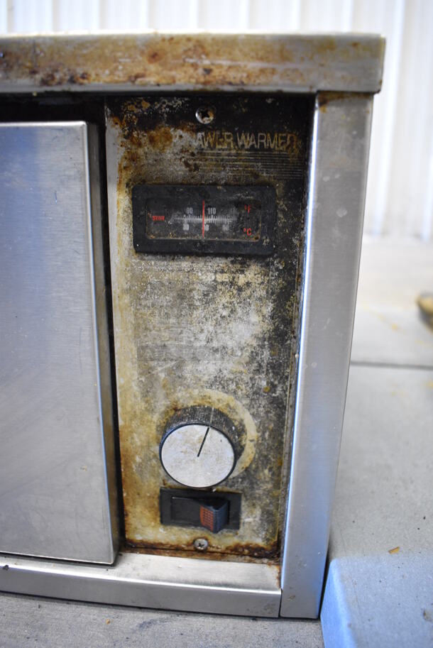 Stainless Steel Commercial Countertop Single Drawer Food Warmer. 115 Volts, 1 Phase. 29.5x23x11. Tested and Working! - Image 4 of 7