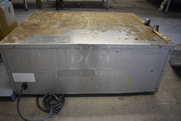 Stainless Steel Commercial Countertop Single Drawer Food Warmer. 115 Volts, 1 Phase. 29.5x23x11. Tested and Working! - Image 5 of 7