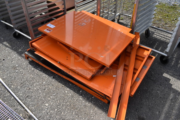 ALL ONE MONEY! Lot of Various Orange Metal Pieces! - Image 2 of 4
