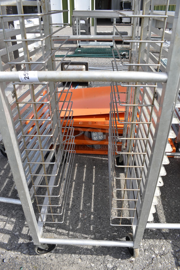 Metal Commercial Pan Transport Rack on Commercial Casters. 21x33x65 - Image 3 of 3