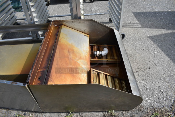 Metal Commercial Pizza Oven Hood. 128x36.5x17 - Image 4 of 5