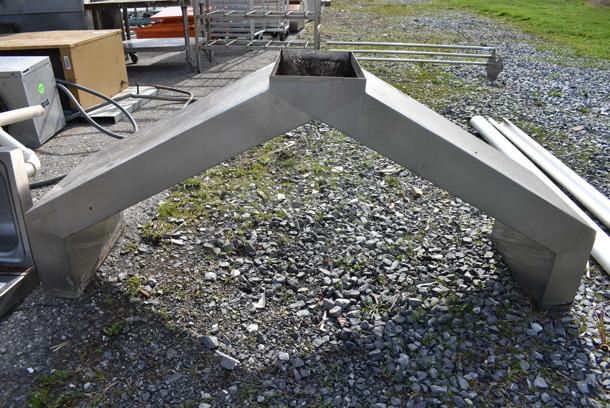 Metal Split Chute Vent for Dishwasher. Goes GREAT w/ #6! 58x16x25 - Image 1 of 5