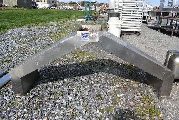 Metal Split Chute Vent for Dishwasher. Goes GREAT w/ #6! 58x16x25 - Image 2 of 5