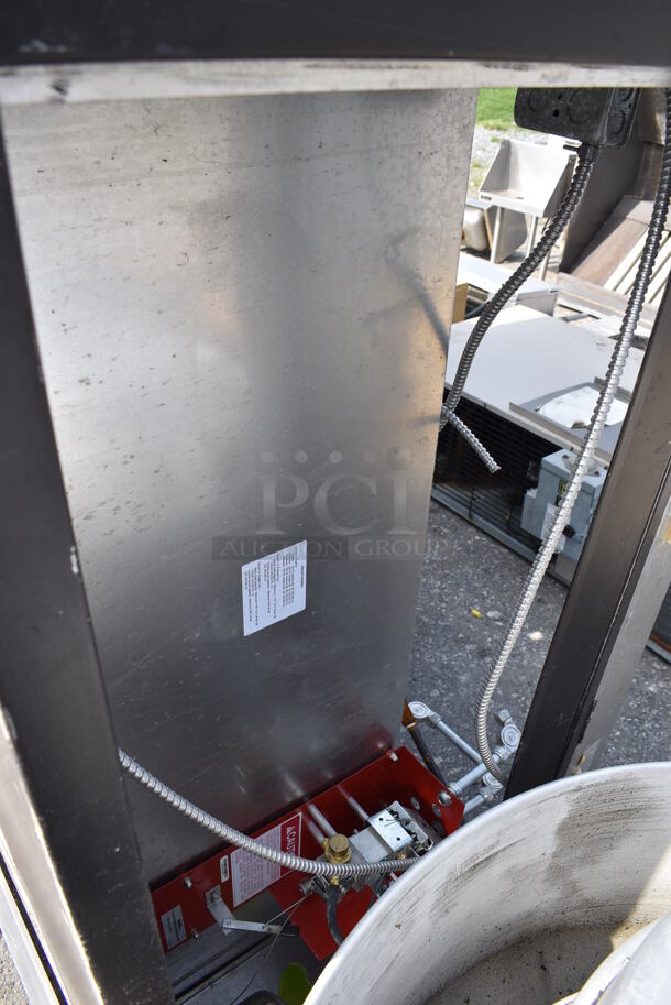 AWESOME! 6' Stainless Steel Commercial SELF CONTAINED Grease Hood w/ Filters. 85x30x58 - Image 4 of 9
