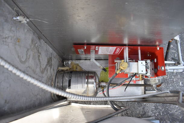 AWESOME! 6' Stainless Steel Commercial SELF CONTAINED Grease Hood w/ Filters. 85x30x58 - Image 5 of 9