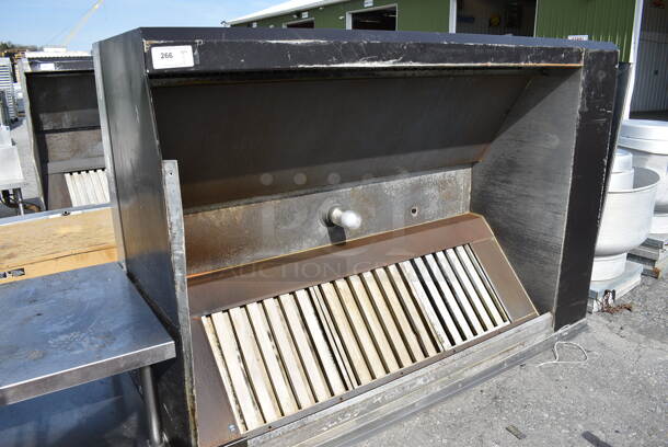AWESOME! 6' Stainless Steel Commercial SELF CONTAINED Grease Hood w/ Filters. 85x30x58 - Image 7 of 9