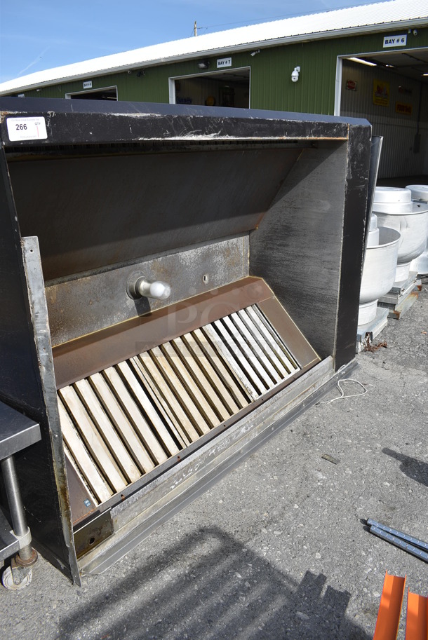 AWESOME! 6' Stainless Steel Commercial SELF CONTAINED Grease Hood w/ Filters. 85x30x58 - Image 8 of 9