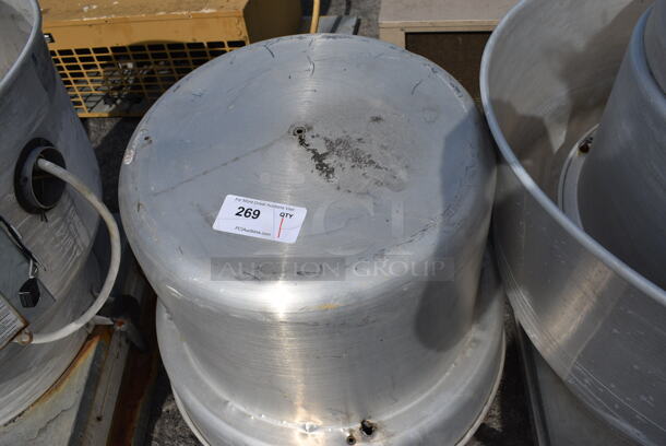 Penn Ventilation Model DX11B Metal Commercial Rooftop Mushroom Exhaust Fan. 110 Volts, 1 Phase. 24x24x29 - Image 3 of 5