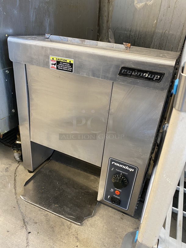 NICE! AJ Antunes Model VCT-1000CV Stainless Steel Commercial Countertop Vertical Contact Toaster. 208-240 Volts, 1 Phase. 20x14x22 - Image 6 of 7