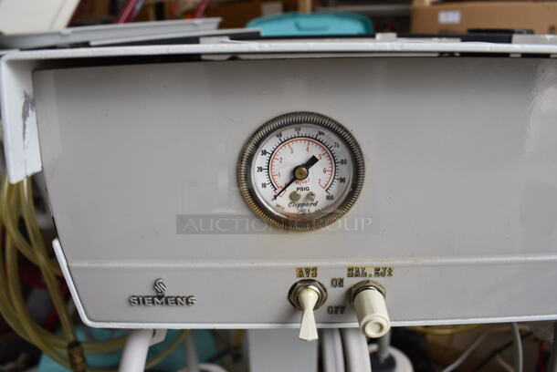 Siemens Floor Style Dental Cart on Casters. 17.5x16x31 - Image 7 of 7