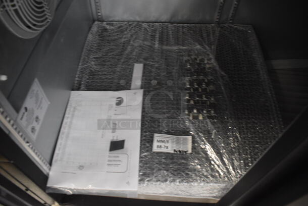 BRAND NEW! 2018 Fagor Model FBB79 Stainless Steel Commercial 3 Door Back Bar Cooler w/ Poly Coated Racks. 115 Volts, 1 Phase. 80x29x37.5. Tested and Working! - Image 7 of 9