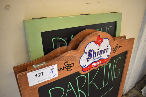 2 Blackboards. 26x3x37, 22x1.5x39.5. 2 Times Your Bid!  - Image 3 of 3