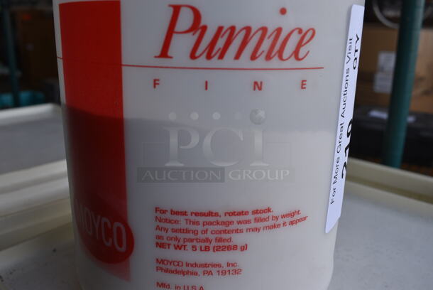 Container of Fine Pumice Powder. 6x6x12 - Image 2 of 2