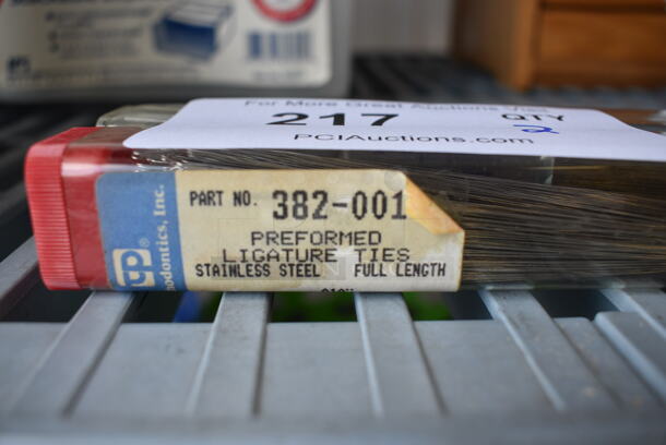 2 Packages of Preformed Ligature Ties. 6.5". 2 Times Your Bid! - Image 2 of 3