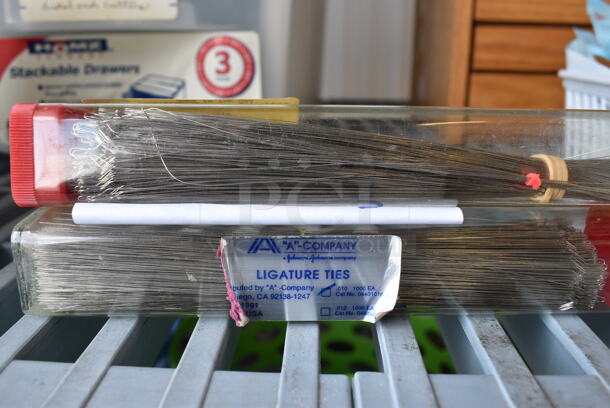 2 Packages of Preformed Ligature Ties. 6.5". 2 Times Your Bid! - Image 3 of 3