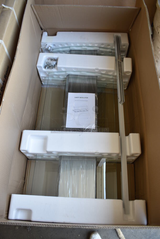 BRAND NEW! Excellence Model HB-14HCD Metal Commercial Chest Freezer Merchandiser w/ 2 Sliding Lids. Comes w/ Canopy Installation Addition! Stock Picture Used As Gallery. 110-120 Volts, 1 Phase. 51x27x30. Tested and Working! - Image 12 of 12