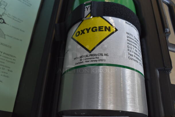 Oxygen Tank in Black Poly Case. 15x7x6 - Image 3 of 6