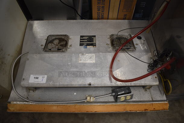 Howard Model 100-IS-35 Metal Commercial Condenser. 115 Volts, 1 Phjase. 42x31x19