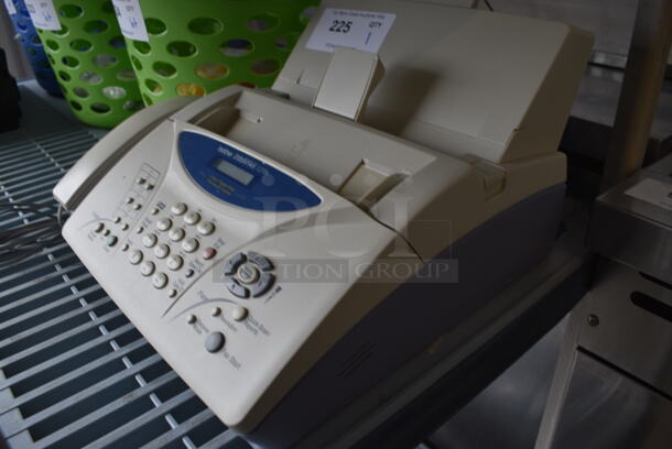 Brother Model FAX-1270c Intellifax Machine. 15x14x10 - Image 3 of 6