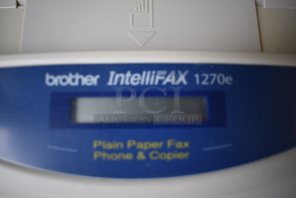 Brother Model FAX-1270c Intellifax Machine. 15x14x10 - Image 4 of 6